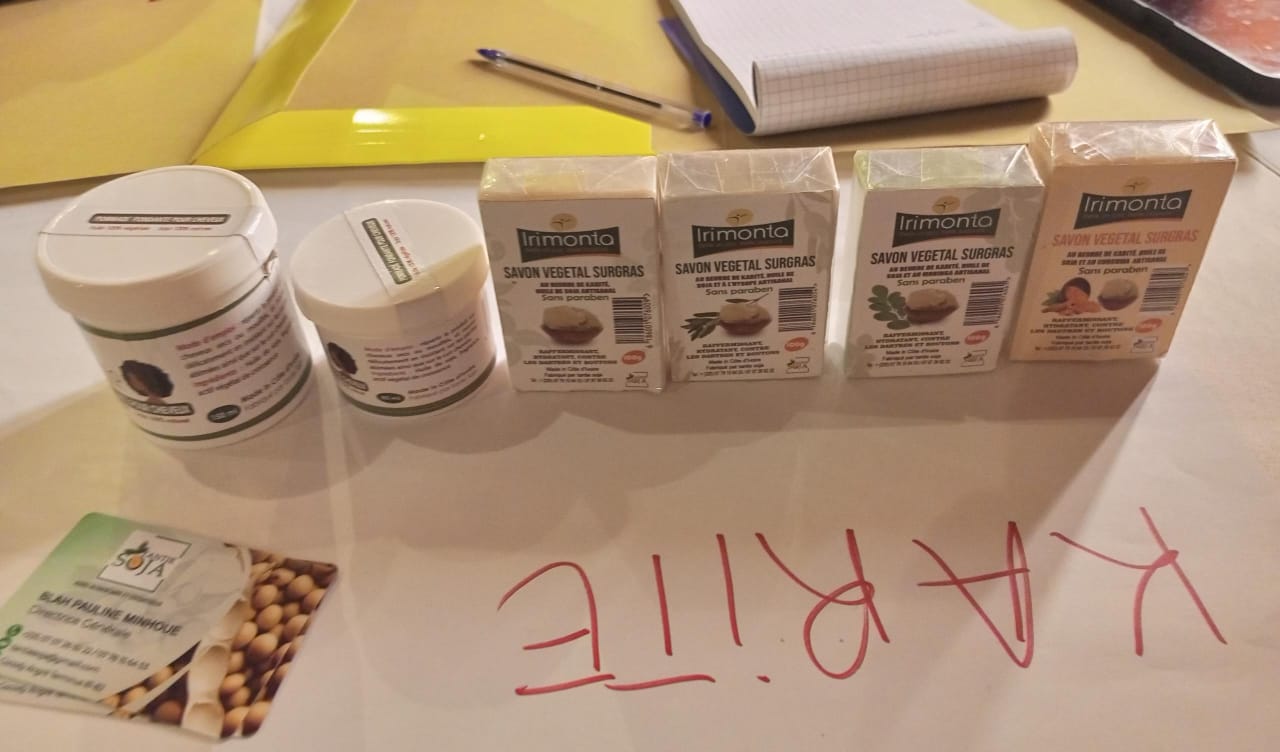 Nos braves mamans des filières KARITE ET MANGUES présentes à l'atelier des OIA à Yamoussoukro