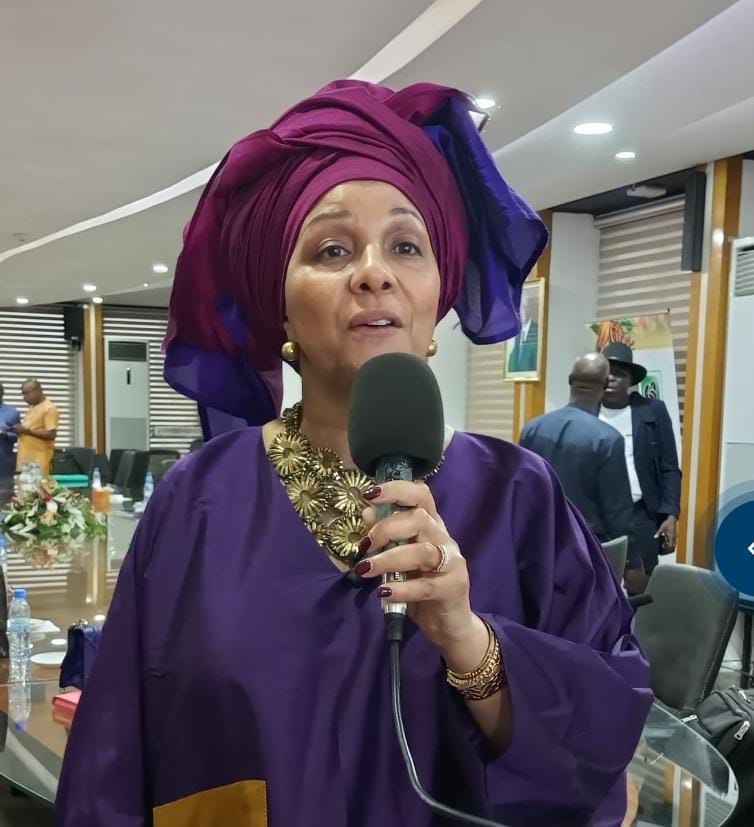 Mme Mariame BEDIE, 1ère Vice Président de l'OIA Café Cacao.