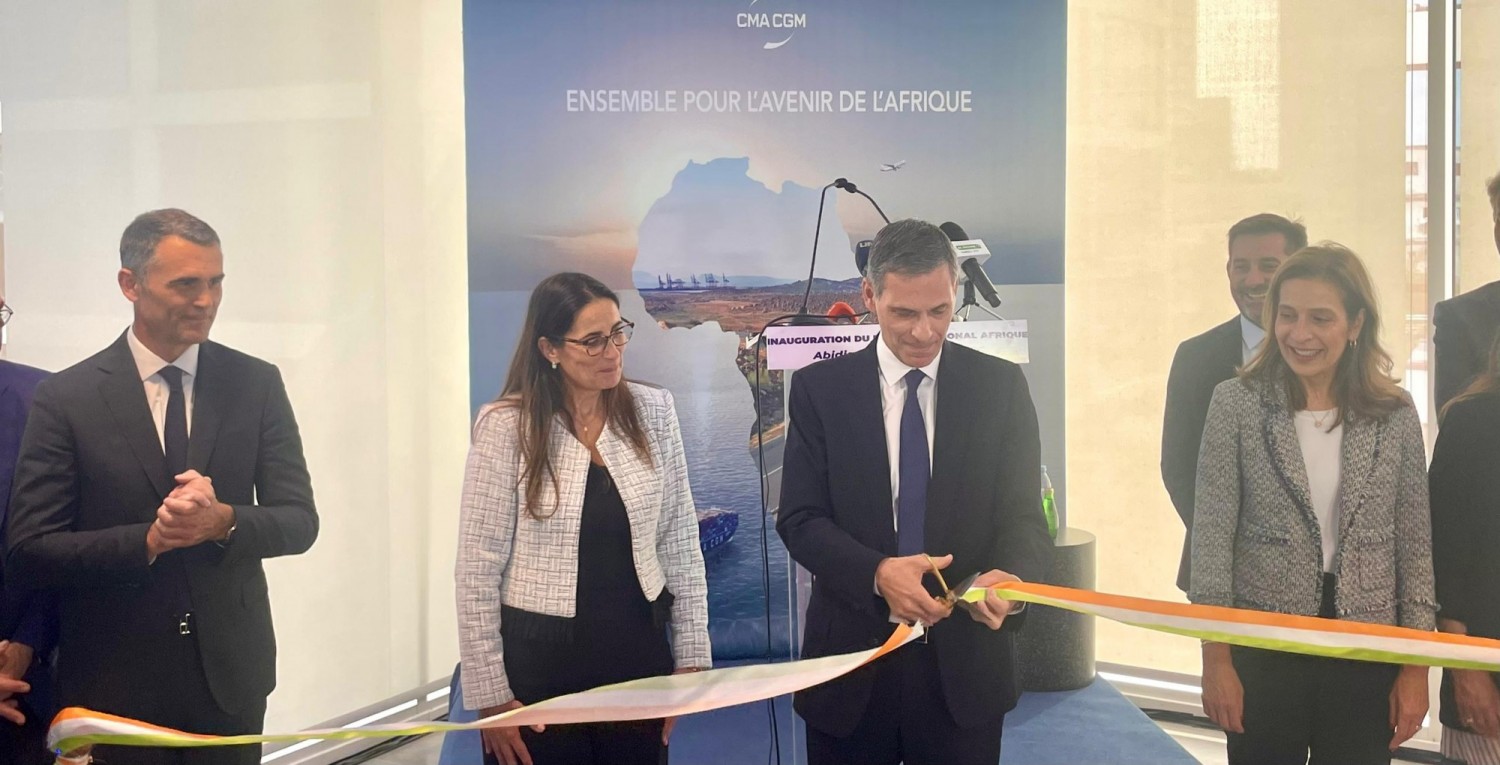 ÉCONOMIE & INVESTISSEMENTS   ABIDJAN, QUARTIER GÉNÉRAL DE L'AFRIQUE : CMA CGM INSTALLE SON ÉTAT-MAJOR SUR LE CONTINENT