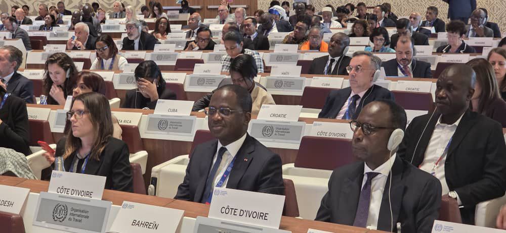 INTELLIGENCE ARTIFICIELLE ET TRAVAIL : LA CÔTE D'IVOIRE PREND POSITION À GENÈVE